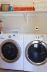 Full size high efficiency washer and dryer
